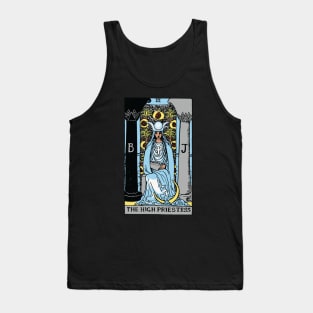 High Priestess Tarot Card Rider Waite Tank Top